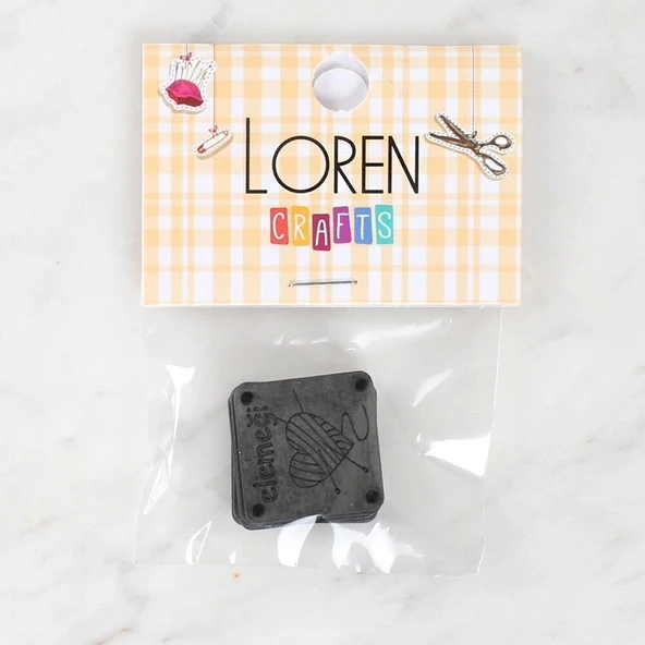 Loren Crafts Elemeği Deri Arma 5 Adet - 1568 - 2