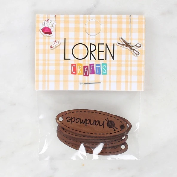 Loren Crafts Handmade Deri Arma 5 Adet - 1561 - 2