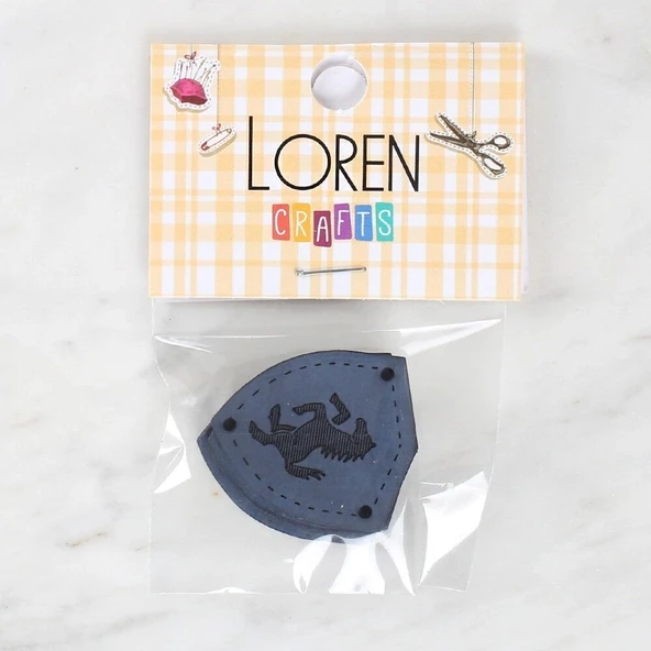 Loren Crafts Figürlü Deri Arma 5 Adet - 1580 - 2