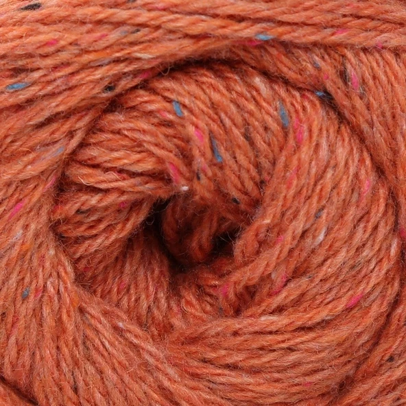 La Mia Re-tweed Turuncu Melanj El Örgü İpi - L144 - 3