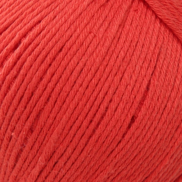 La Mia Cottony Nar Çiçeği Bebek El Örgü İpi - P16 - 33561 - Resim 2