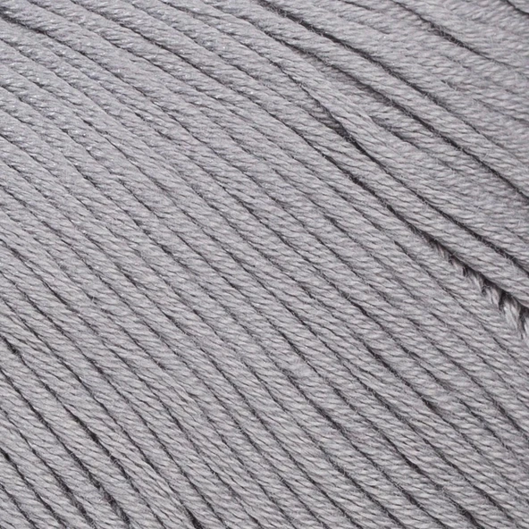 La Mia Mercerized Cotton Gri El Örgü İpi - 232 - 33578 - 2