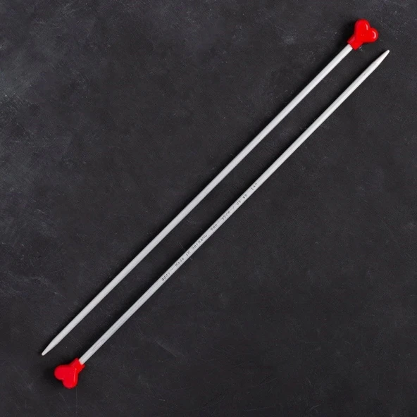 Addi Kalpli 5mm 35cm Klasik Alüminyum Örgü Şişi - - 2