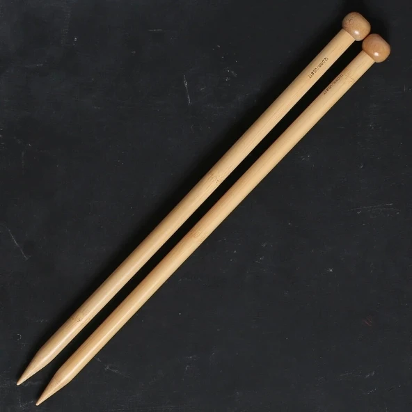 Addi Bambus 12 Mm 35 Cm Bambu Örgü Şişi - 500-7 - 2