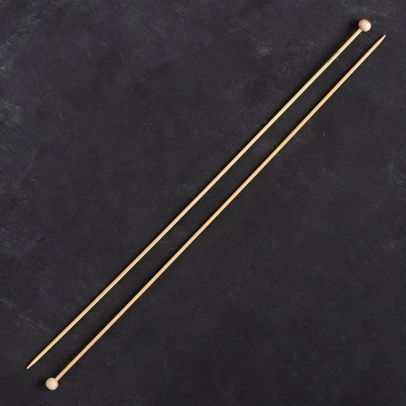 Addi Bambus 2,5mm 35cm Bambu Örgü Şişi - 500-7 - 2