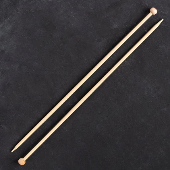 Addi Bambus 5,5mm 35cm Bambu Örgü Şişi - 500-7 - 2