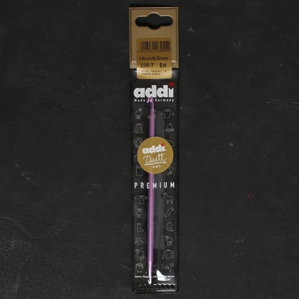 Addi Duett 5,5 Mm 15 Cm Tunus Tığı - 230-7