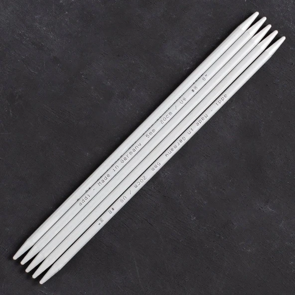 Addi 5mm 20cm 5 Li Çorap Şişi - 201-7 - 2