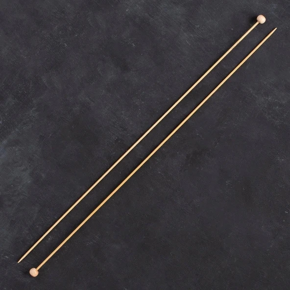 Addi Bambus 2mm 35cm Bambu Örgü Şişi - 500-7 - Resim 2