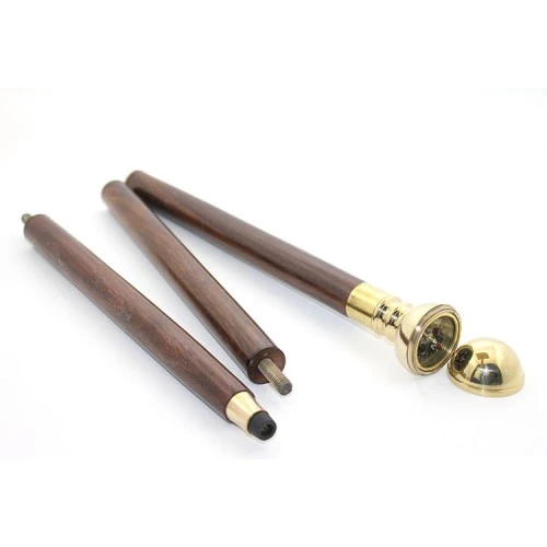 Pirinç Pusulalı Baston Model 2 ürün görseli