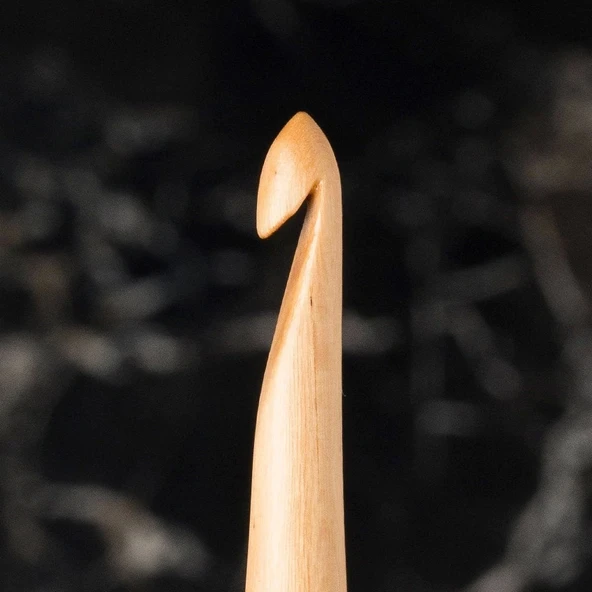 La Mia Whitewood 6 Mm 15.5 Cm Ahşap Yün Tığ - 2
