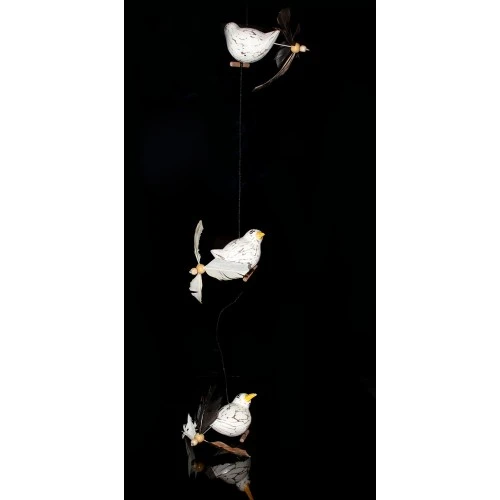 Ahşap Hayvan Figürlü Rüzgar Çanı Model 1 ürün görseli