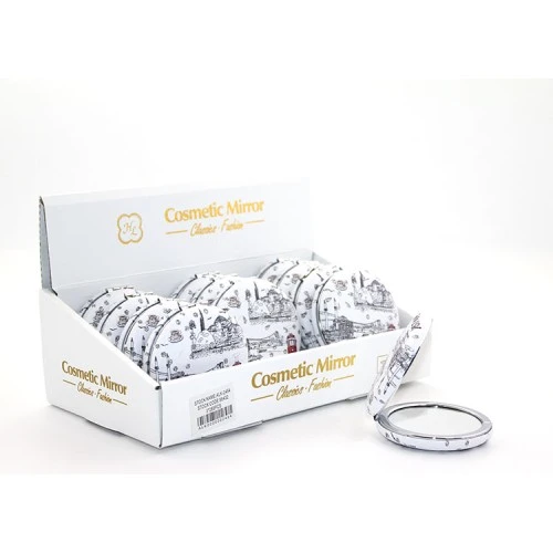 Taşlı İstanbul Tasarımı El Aynası Kalın Model 7 ürün görseli