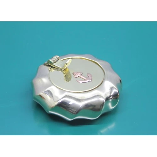 Pirinç Çapalı Kapaklı Küllük 7 Cm ürün görseli 1