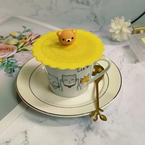 Silikon Bardak Kapağı ürün görseli 1