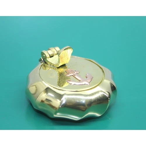 Pirinç Çapalı Kapaklı Küllük 5 Cm ürün görseli 1