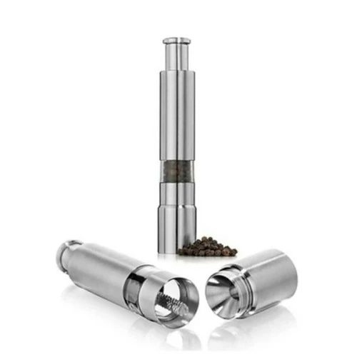 Paslanmaz Çelik Otomatik Basmalı Baharat Öğütücü ürün görseli