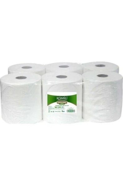 Komili Profesyonel Ultra Hareketli Fotoselli Havlu Sensörlü Kağıt Havlu (21 Cm) 59 Metre 6 Rulo