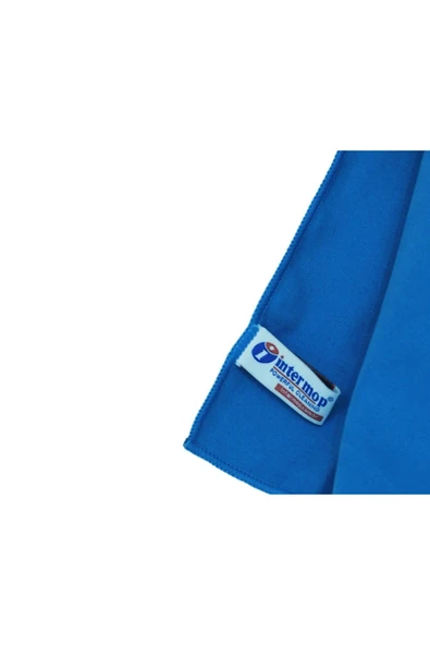 İntermop Mikrofiber Hassas Yüzey - Elektronik Cihaz Temizleme Bezi 40x40 3 Adet Mavi - 4