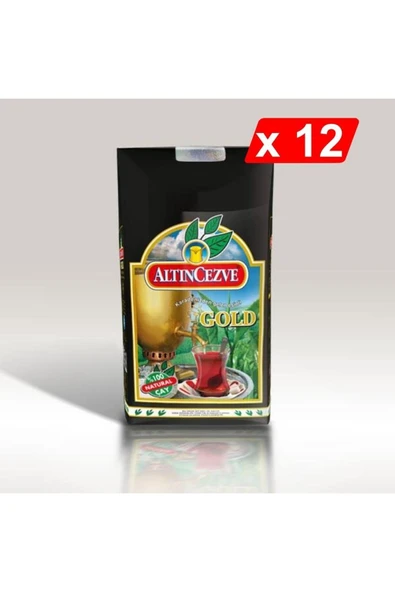 Altıncezve Gold Siyah Dökme Çay 1 KG x 12 Adet