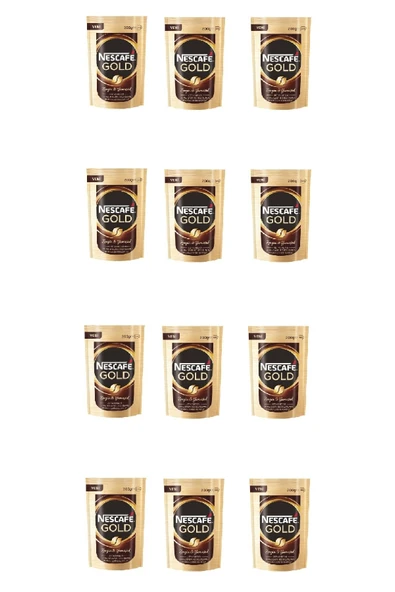 Nescafe Gold Ekonomik Paket 200 Gr X 12 Adet