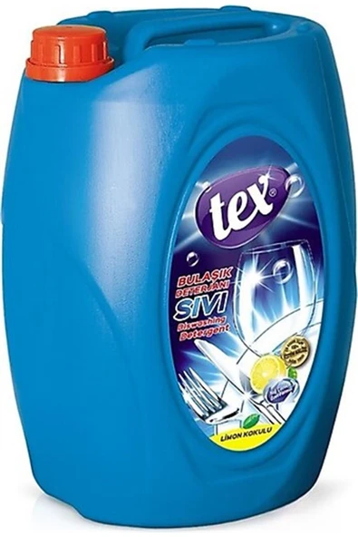Tex Sıvı Bulaşık Deterjan Limon 5kg.