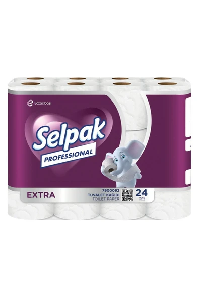 Selpak Professional Selpak Professıonal Extra Tuvalet Kağıdı 24'3 (72'Lİ) - 2