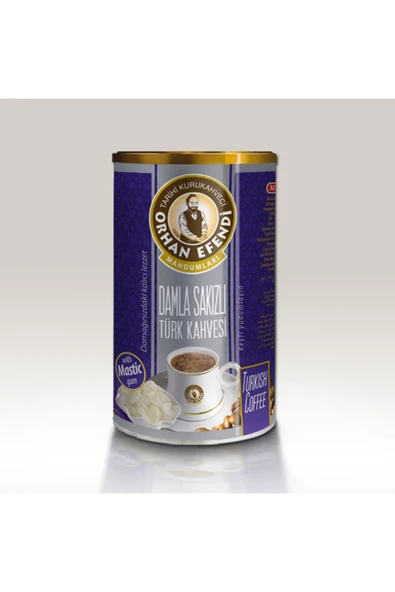 Altıncezve Orhan Efendi Damla Sakızlı Türk Kahvesi 250 gr Teneke