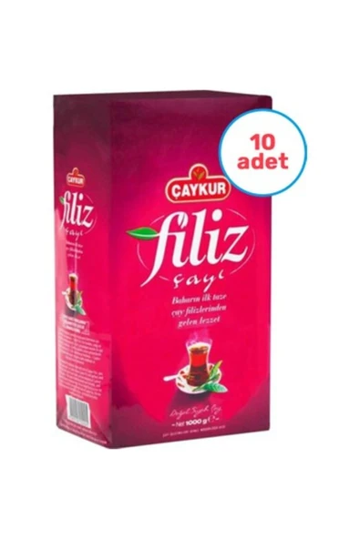 Naya Trendx Çaykur Filiz Çay 1000gr X 10 Adet - 2