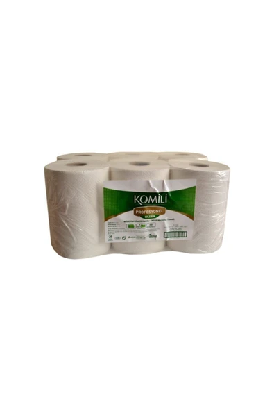 Komili Mini Içten Çekmeli Havlu 4 Kg 72 Metre 6 Rulo - Mini Tek Içten Çekmeli Havlu