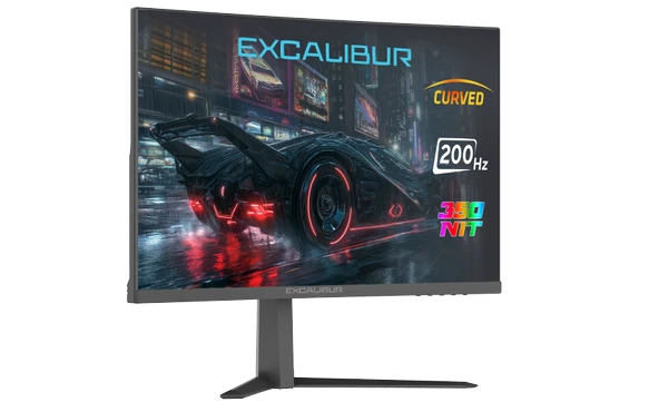 Casper Excalibur M.E236FVC-D 23.6" 200HZ 1MS 350NIT Fast VA Curved HDR10 Oyuncu Monitörü - 2