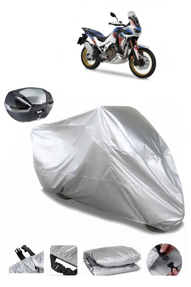 Honda CRF1100L Africa Twin Su  Geçirmez Motosiket Brandası Arka Çanta Uyumlu ürün görseli 1