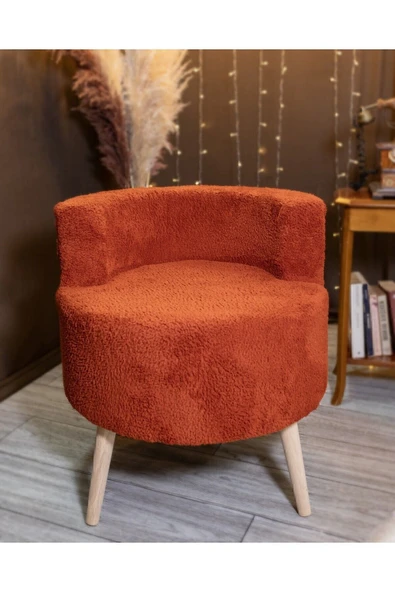 DEKOR MOBİLYACIM TARÇIN Çay Seti Ikili Koltuk Berjer Ve Puf Takımı 3 Lü Takım - 2