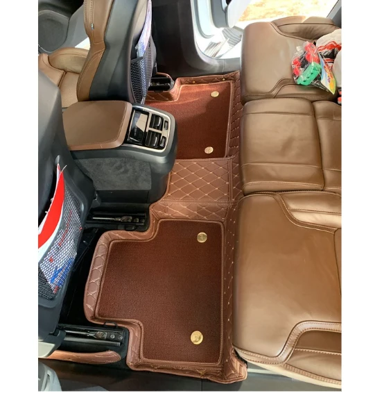 Volvo XC90 2015-2023 Arası Araca Özel 8d Çift Katmanlı Havuzlu Paspas Takımı - Resim 3