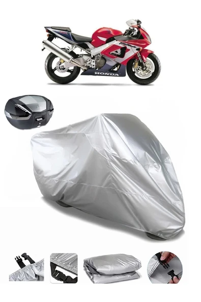 Honda CBR 929 RR Su  Geçirmez Motosiket Brandası Arka Çanta Uyumlu