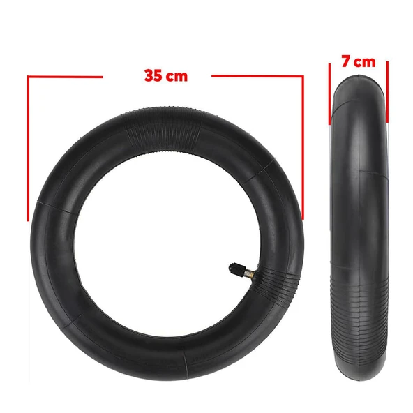 El Arabası Bisiklet Motorsiklet Motosiklet Teker Tekerlek İç Lastik Şambel Şambrel 350x7 - 2