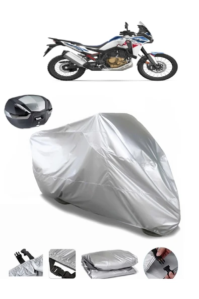 Honda CRF1000L Africa TwinSu  Geçirmez Motosiket Brandası Arka Çanta Uyumlu ürün görseli 1