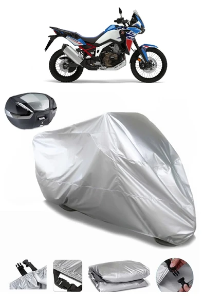 Honda CRF1100L Africa Twin DCT Su  Geçirmez Motosiket Brandası Arka Çanta Uyumlu