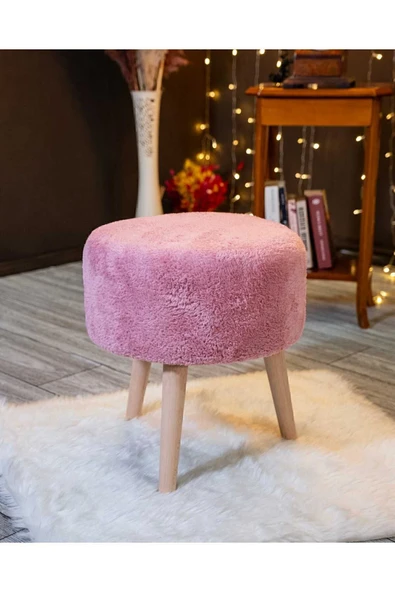 DEKOR MOBİLYACIM Pamuk Şekeri Çay Seti Tekli Koltuk Berjer Ve Puf Takımı (salon, Balkon, Ofis) 2 Li Takım - 3