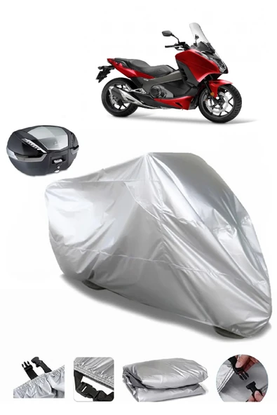 Honda NC 750D Integra Su  Geçirmez Motosiket Brandası Arka Çanta Uyumlu