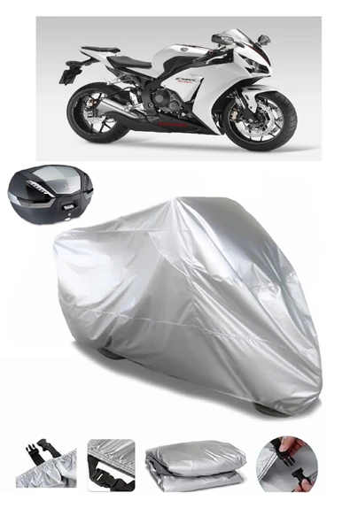 Honda CBR 1000 RRSu  Geçirmez Motosiket Brandası Arka Çanta Uyumlu