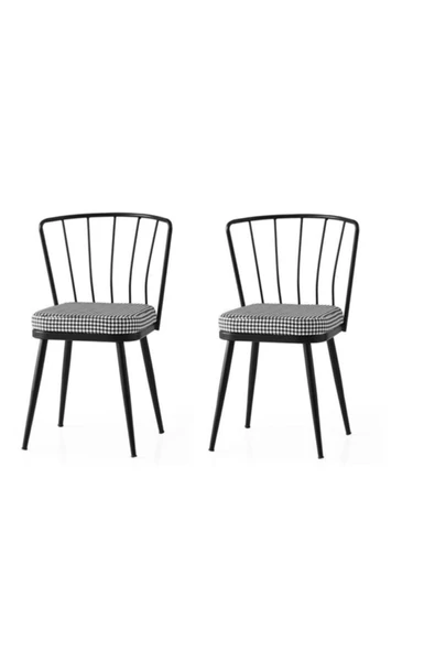 DEKOR MOBİLYACIM Mutfak- Cafe -bahçe Sandalyesi 2 Li Set