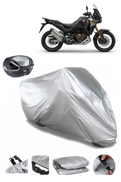 Honda CRF1100L Africa Twin Adventure Sports DCT Su  Geçirmez Motosiket Brandası Arka Çanta Uyumlu ürün görseli 1