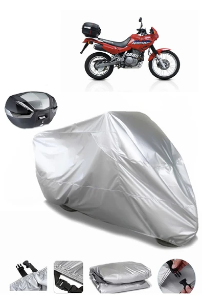 Honda NX 650 Dominator Su  Geçirmez Motosiket Brandası Arka Çanta Uyumlu ürün görseli 1