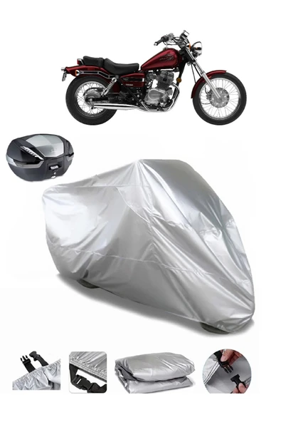Honda CMX 250 Rebel Su  Geçirmez Motosiket Brandası Arka Çanta Uyumlu