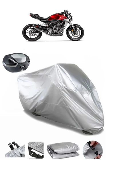 Honda CB 250 RSu  Geçirmez Motosiket Brandası Arka Çanta Uyumlu