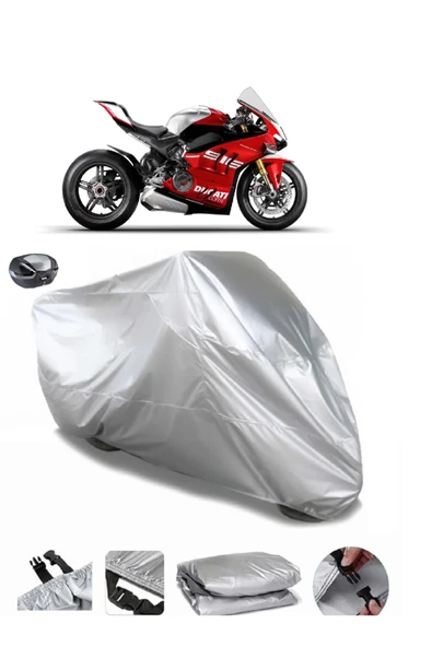 Ducati Panigale V4 S Su  Geçirmez Motosiket Brandası Arka Çanta Uyumlu ürün görseli 1