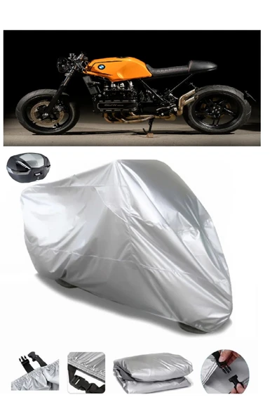 Bmw K 1100 LT Su  Geçirmez Motosiket Brandası Arka Çanta Uyumlu