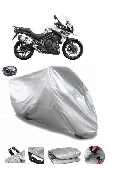 Triumph Tiger 1200 XRX Su  Geçirmez Motosiket Brandası Arka Çanta Uyumlu ürün görseli 1