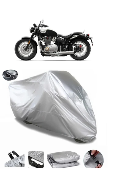 Triumph Speedmaster Su  Geçirmez Motosiket Brandası Arka Çanta Uyumlu ürün görseli 1